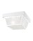 EXTERIOR FIXTURE2LT WHT