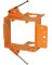 Carlon Rectangle PVC 2 gang Low Voltage Mounting Bracket Orange