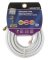 CABLE COAX RG6 25' WHITE