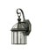 WALL LANTERN 1LT BRZ/BRS