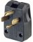 Leviton Commercial Thermoplastic Straight Blade Plug 14-30P/14-50P 14-6 AWG 3 Pole 4 Wire Boxed