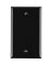 WALLPLATE BLANK 1G BLACK