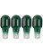 Bulb 4w Grn Wdg Base 4pk