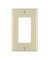 Leviton Decora Ivory 1 gang Thermoset Plastic GFCI/Rocker Wall Plate 10 pk