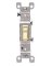 15A Ivory SP Grounded Switch