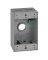 OUTLET BOX 1G 4H3/4" GRY