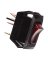 ROCK SWITCH SPST RED 12V