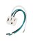 OUTLET 3 PRONG 3WIRE WHT