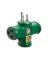 ADAPTER 3-OUTLET GREEN