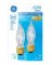 Bulb Hal 43w Med Clr 2pk