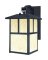 Wall Lantern 1lt Blk/hny