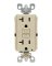 GFCI OUTLET 20A IVORY