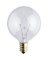 Westinghouse 25 W G16.5 Globe Incandescent Bulb E12 (Candelabra) Warm White 2 pk