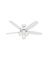 CEILING FAN WHT 3LT 52"