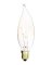 15W CA9 E12 Incandescent 2pk