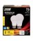 Feit Electric Enhance A19 E26 (Medium) LED Bulb Bright White 75 W 2 pk