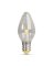 Feit Electric C7 E12 (Candelabra) LED Bulb Daylight 7 W 4 pk