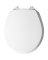 Mayfair by Bemis Slow Close Round White Molded Wood Toilet Seat