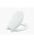 Cachet Round White Toilet Seat