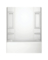 BATHTUB WALL SET WHT