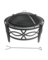 FIRE PIT WOOD RND 35"D