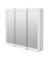 TRI VIEW MEDICINE CAB 30"