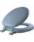 Blue Round Soft Toilet Seat