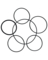 6PC LG Rubber O-Ring Kit
