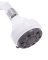 SHOWERHEAD 4 SPRAY WHITE