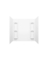 UTAH BATH SURROUND WHT