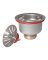 Ace 3-1/2" Ss Sink Strainer