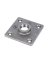 3/4" Flange Cuadrado Galv Ne 2pk