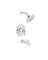 BATHTUB TRIM KIT CHROME
