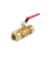 1" Push On Ball Valve
