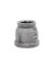 Anvil International 1-1/4 in. FPT  T X 1/2 in. D FPT  Galvanized Malleable Iron Reducing Coupling