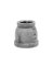 Anvil International 1-1/2 in. FPT  T X 3/4 in. D FPT  Galvanized Malleable Iron Reducing Coupling