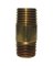 ATC 1/8 in. MPT X 1/8 in. D MPT Red Brass Nipple 2 in. L