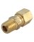 ATC 3/16 in. Compression in. X 1/8 in. D MPT in. Brass Connector