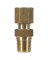 ATC 1/4 in. Compression X 1/4 in. D Male Brass Connector