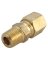 ATC 5/16 in. Compression X 1/4 in. D MPT Brass Connector