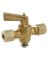 VALVE 1/4X1/4" BRASS