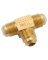 TEE FLARE 5/16X5/16"BRSS