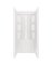 SHOWER WALL HG WHT 36"