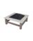 FIRE PIT SQ  STL 34"