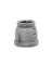Anvil 3/8 in. FPT  T X 1/8 in. D FPT  Galvanized Malleable Iron Reducing Coupling