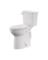 1.28G Wht Elong Complete Toilet
