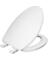 White Elongated Plastic Seat