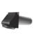 Dryr Vnt Hd Mtlc Blk 4"