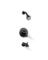 TUB/SHWR FCT VLTN MT BLK