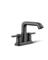 Envelu Black 2H Lav Sink Faucet